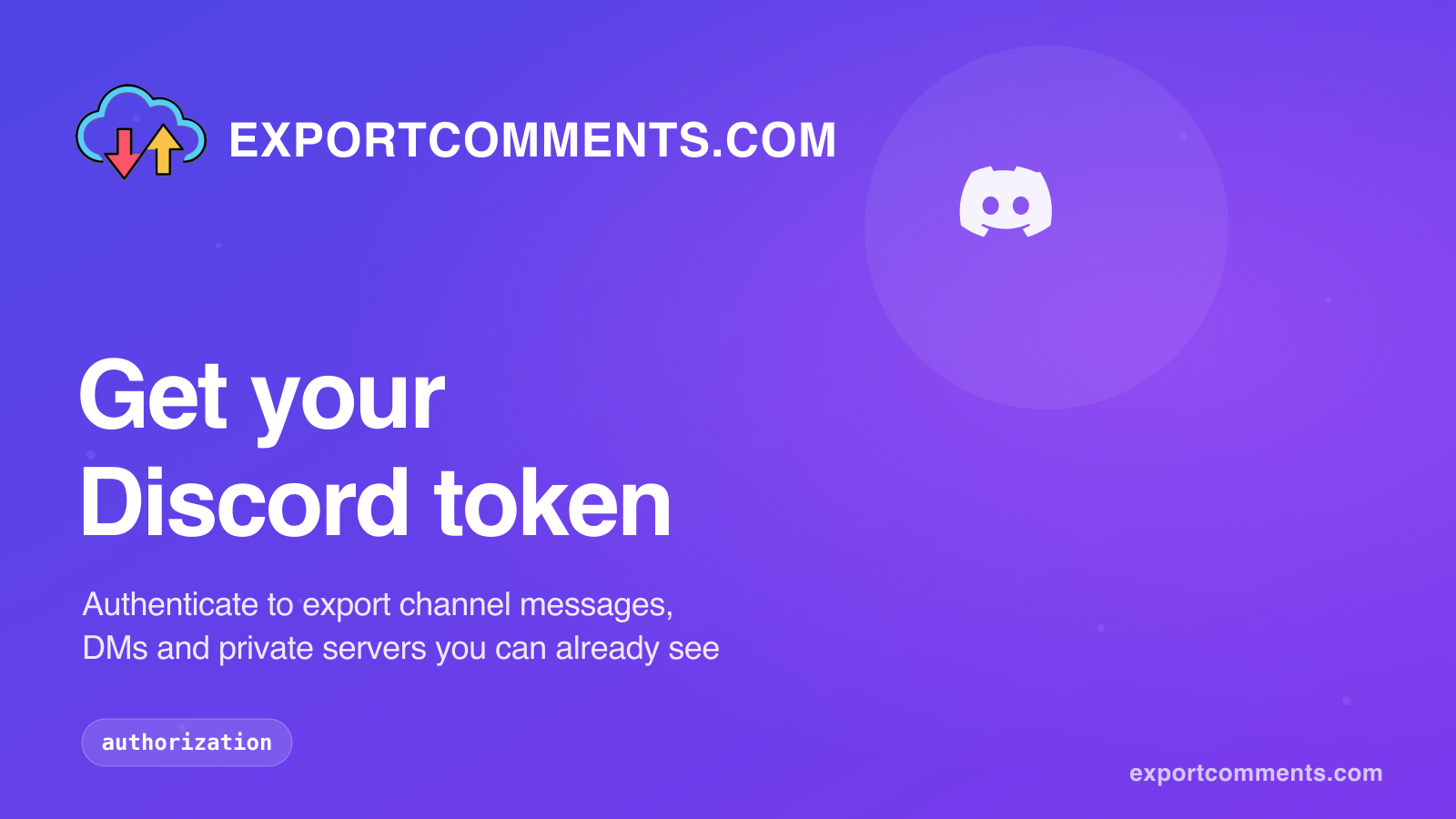 How to get your Discord token